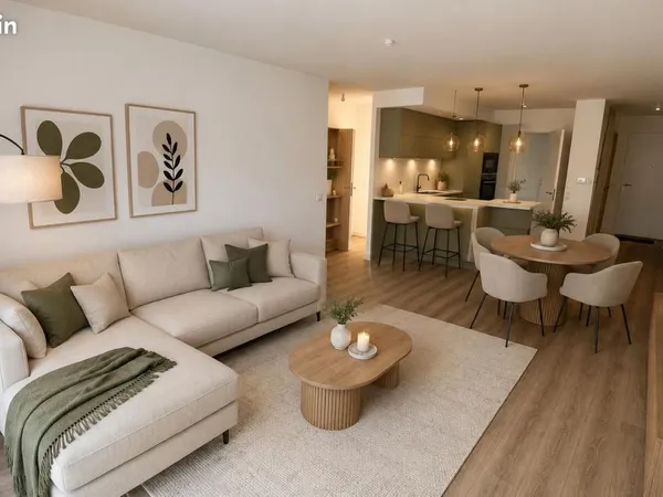 Appartement 3 pièces 59 m²