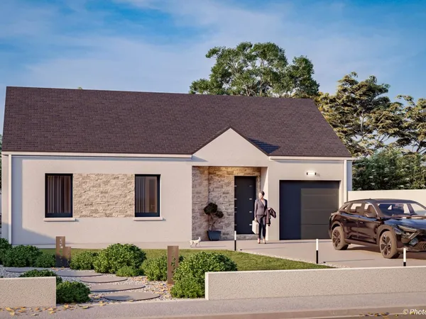 Terrain + maison 88 m²