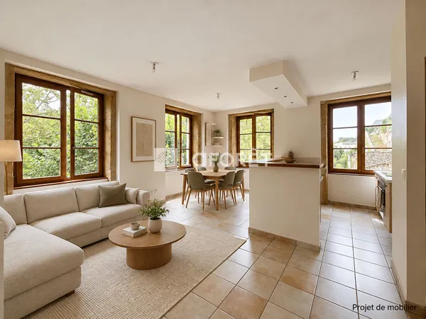 Appartement 2 pièces 43 m²