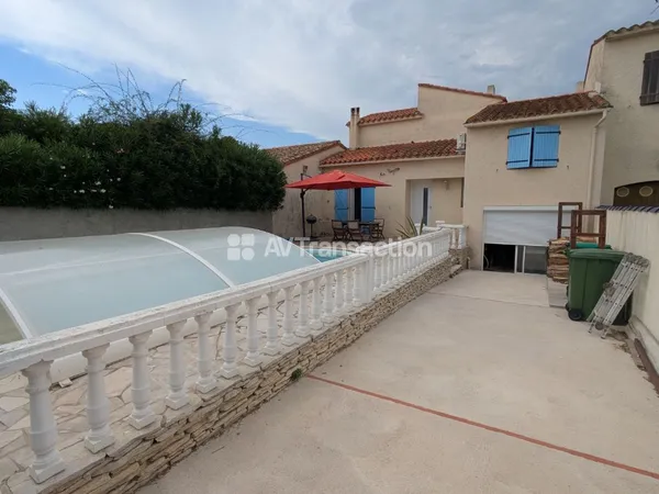 MAISON + EXTERIEURS + GARAGE + PISCINE - SAINT NAZAIRE