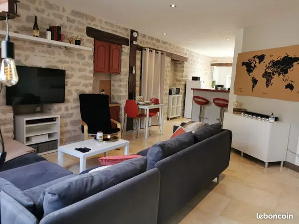 Appartement T2 meublé charmant et confortable - Dijon - Centre - Cité de la Gastronomie - Gare TGV