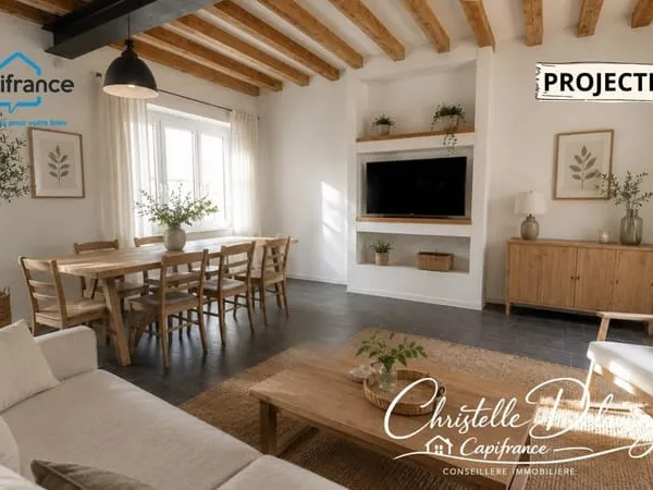 Coup de coeur - Maison de bourg rénovée, charme & esprit industriel