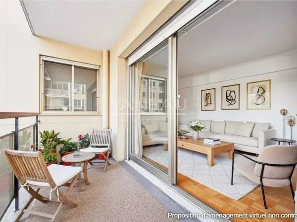 Appartement 2 pièces 54 m²