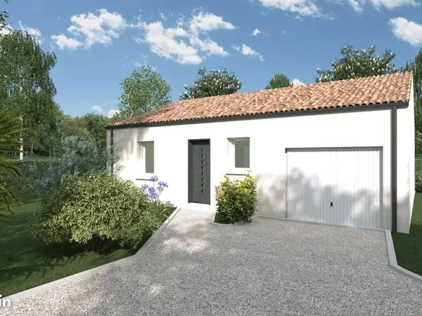 Projet de construction d'une maison 68 m² avec terrain à PAULX (44)