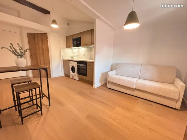 Appartement T1 meublé climatisé 20m2 - Romans-sur-Isère