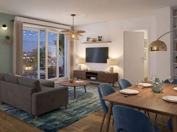 Appartement 3 pièces 61 m²