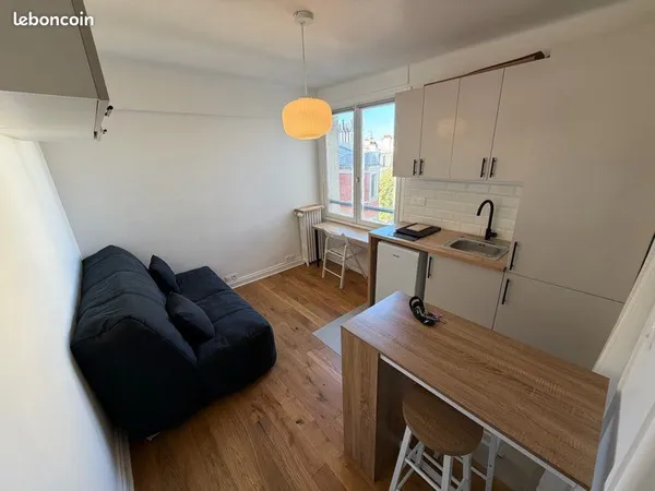 Loc meublée - Studio 13m2 (Paris XVII, Brochant)