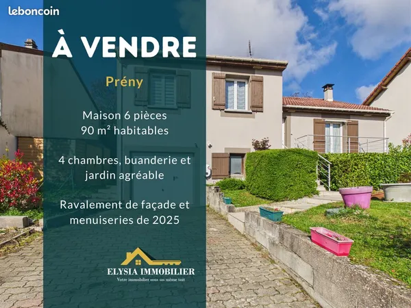 Maison 6 pièces 90 m²