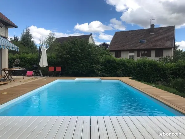 Maison familiale d'architecte avec piscine chauffée - Fontaine-lès-Dijon (Vieux Fontaine)- 201 m2 ha