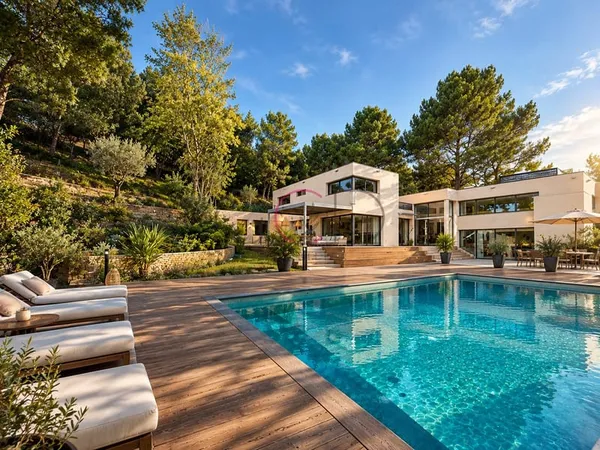 Maison contemporaine 290 m2 sur 7700 m2 - 10 min d'Aix-en-Pr