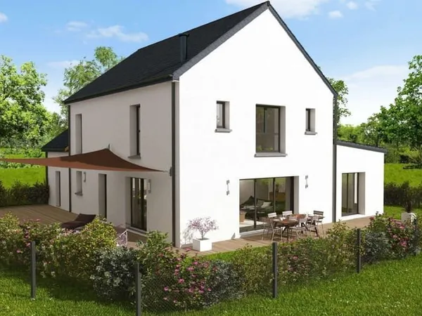 Projet de construction d'une maison 160 m² avec terrain à SAINT-JUDOCE (22)