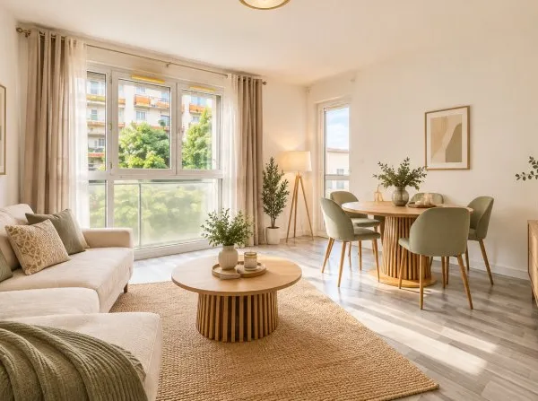 Appartement 3 pièces 59 m²