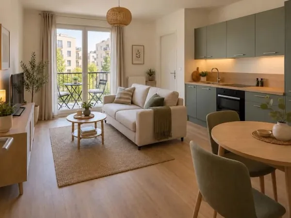Appartement 2 pièces 41 m²