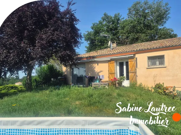 Maison familiale 5 chambres avec garage et jardin arboré