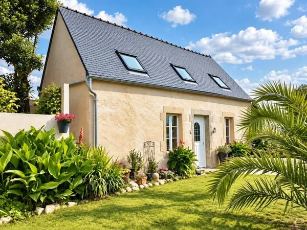 PENTY BRETON - NON MITOYEN - POULDREUZIC CENTRE - JARDIN CLOS - CLOS COUVERT DEJA RENOVE - TRAVAUX I