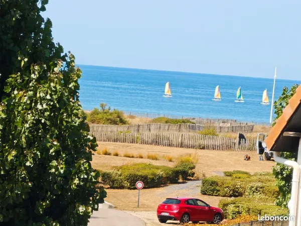 CABOURG proximité THALAZUR appartement dans résidence arborée accès direct à la mer