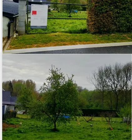 Terrain de 655 m²