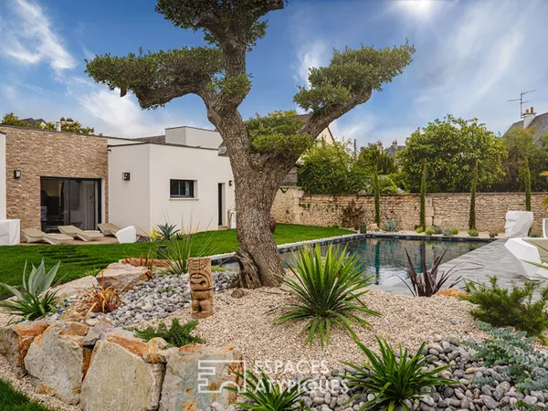 Maison d'architecte avec piscine en coeur de ville