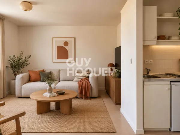 Agréable et lumineux T2 - Quartier Saint-Louis