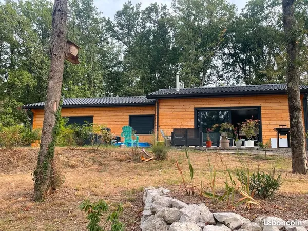 Maison en bois 100m²