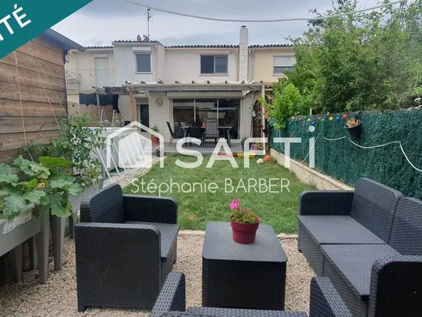 Maison R+1 - 3 chambres - pièce de vie et garage