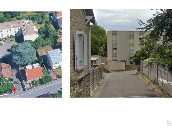 Studio de 34m2 + cave + parking voiture + Jardinet environ 45m2 face a la gare Andrésy Ligne J