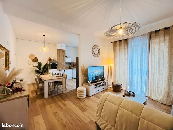 Appartement T3 rénové 76 m²