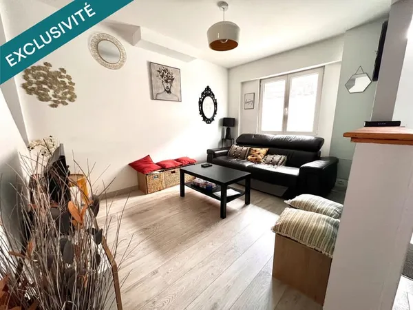 Maison type 1930 entièrement rénovée - 3 ch - terrasse - jardin