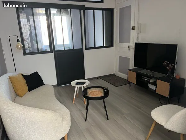 Appartement rénové de 50 m² avec jardin privatif