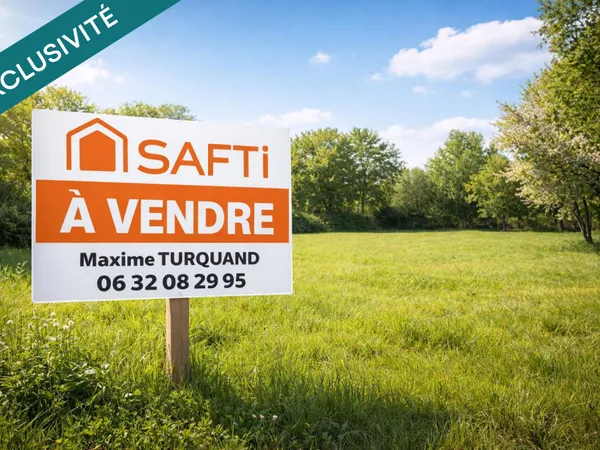 Terrain à bâtir 970m².