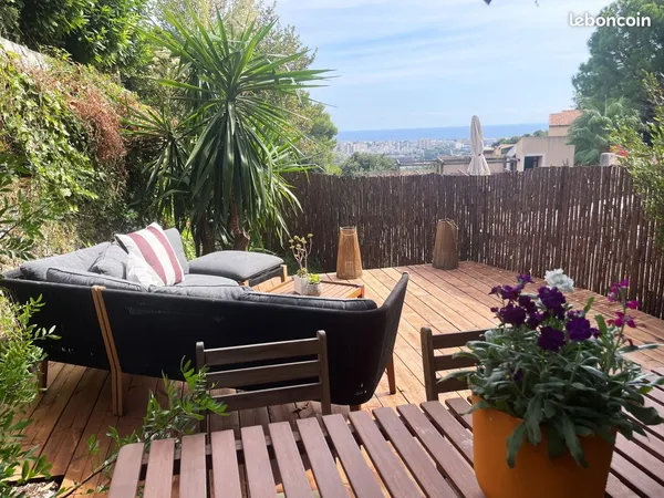 Coup de coeur 3p vue mer avec terrasse
