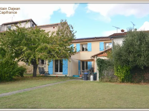 LAYRAC - MAISON EN PIERRE RÉNOVÉE 100 M2 - GRAND JARDIN ET VUE SUR LA CAMPAGNE