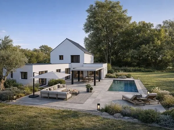 Projet de construction d'une maison 200 m² avec terrain à PLERGUER (35)