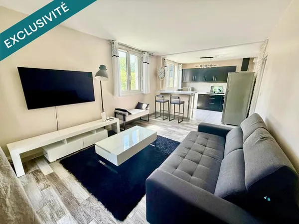 3 pièces avec balcon et parking à 2 min du T12