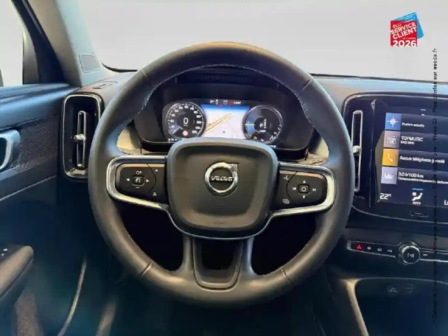 Volvo Xc40 t4 recharge 129 + 82ch inscription business dct 7 — photo 12