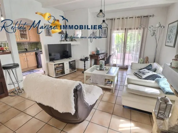 CEYRESTE Maison de plain-pied T3/4 avec studio indépendant, au