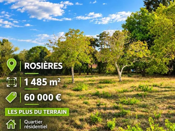 Terrain 1485 m²