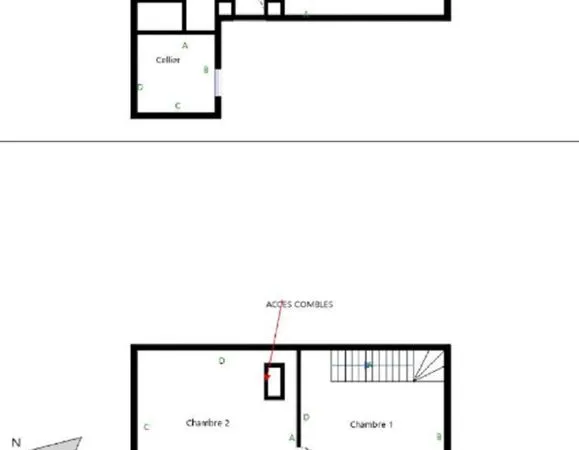 Maison 3 pièces 46 m²