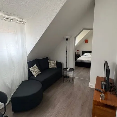 A louer charmant appartement en dernier etage au centre ville de saint-gaudens