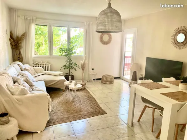 Appartement cocon 3 chambres et balcon