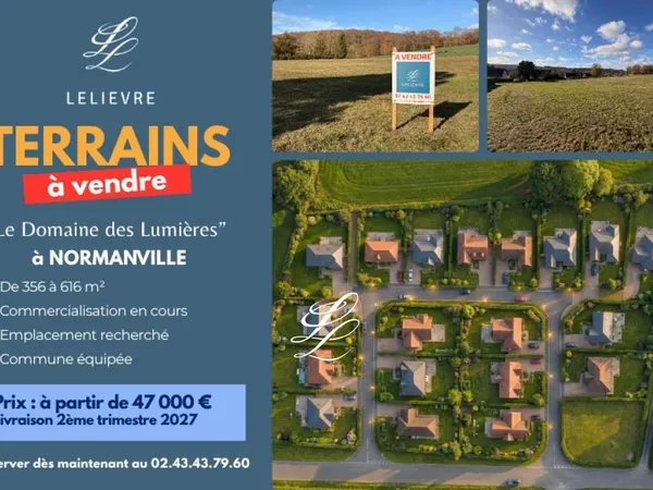 Terrain 400 m²