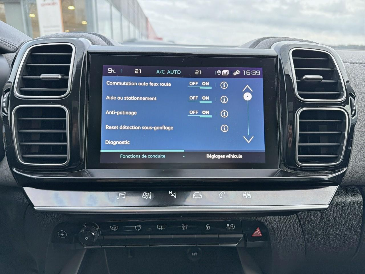 Citroën C5 Aircross hybride rechargeable 225 s&s e-eat8 shine — photo 15