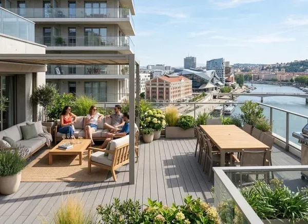**DERNIER ÉTAGE - 90 M2 DE TERRASSE - VUE EXCEPTIONNELLE - MAGNIFIQUE APPARTEMENT 5 PIÈCES AVEC SUIT