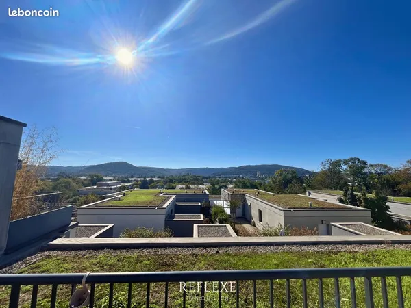 T1 bis avec terrasse et vue dégagée — besançon tilleroyes