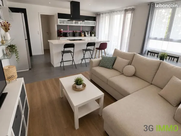 Appartement T3 lumineux | Balcon et parking inclus | Proche fac et commerces