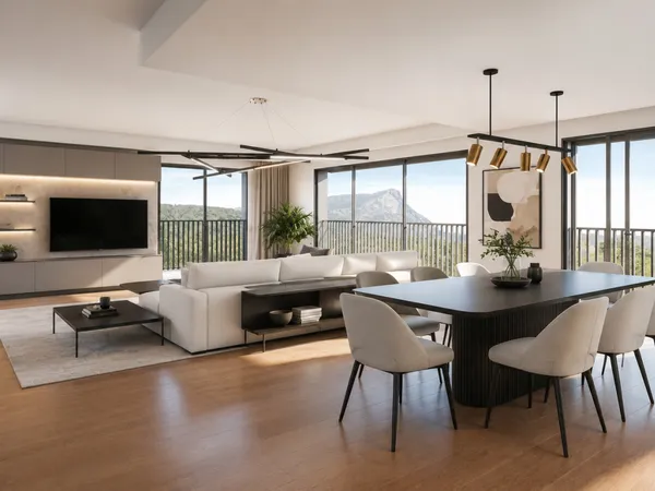 Appartement 4 pièces - Résidence exclusive piscine