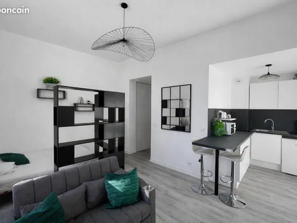 Studio meublé 27m² + parking✦ Châteaurenard