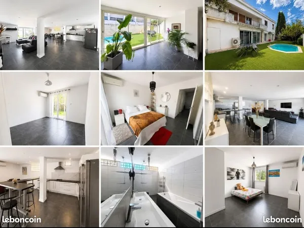 BAS DE VILLA DE 150 m² AVEC PISCINE - LES 3 LUCS, 13012 MARSEILLE