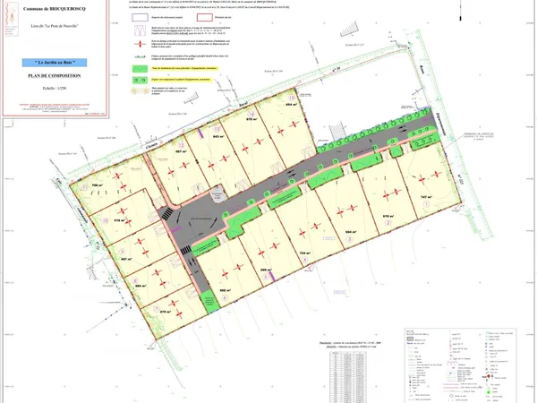 Terrain 660 m²