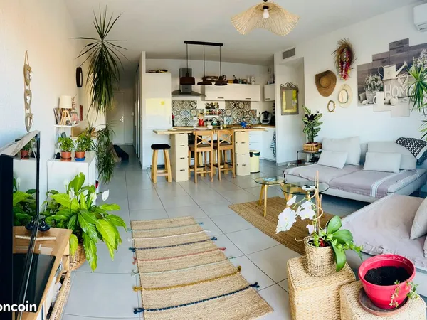 Joli T3 68 m2 Balcon & Parking privé dans résidence sécurisée